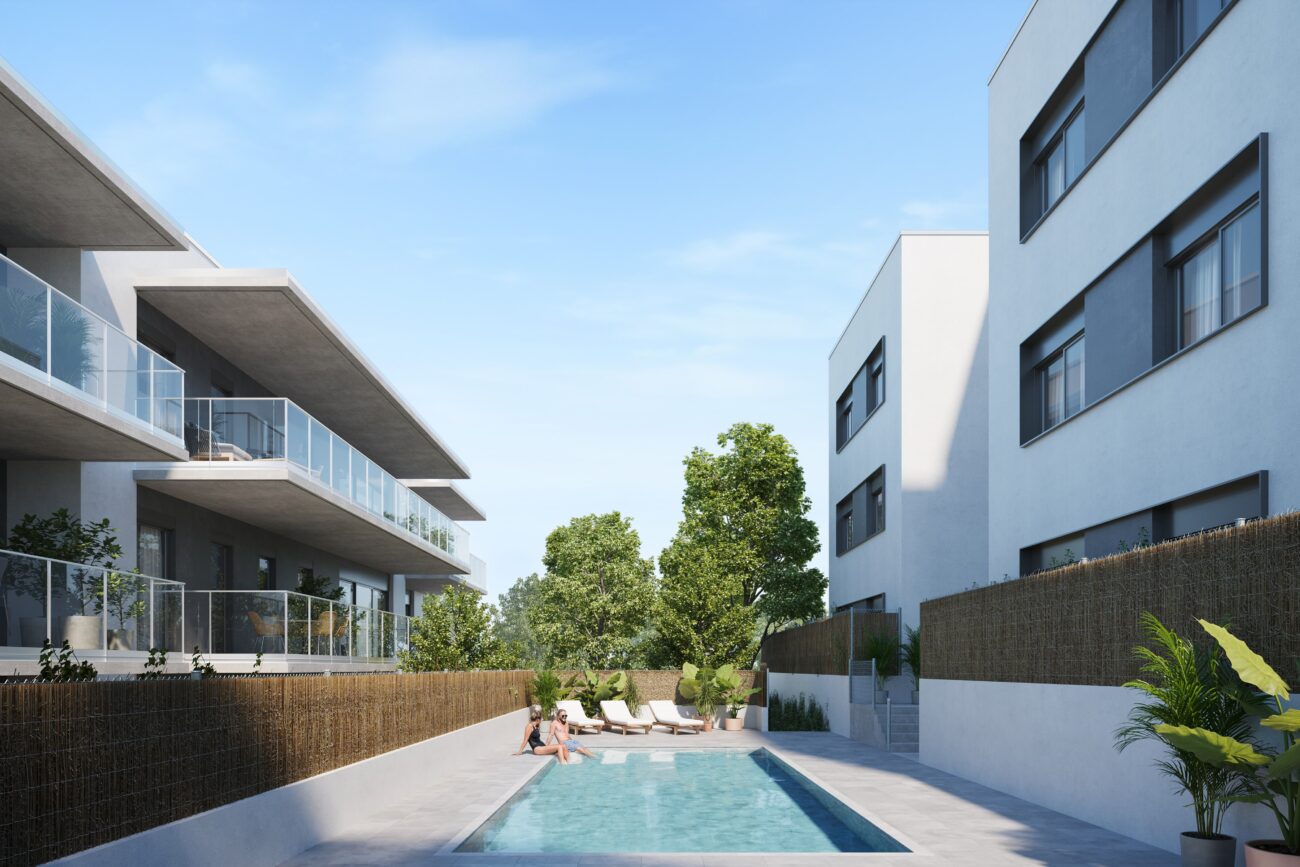 Pisos d’obra nova a Sant Cugat del Vallès – Abella 46