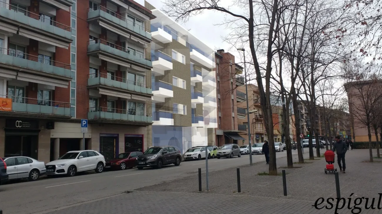 Parking de alquiler muy bien situado en Girona.