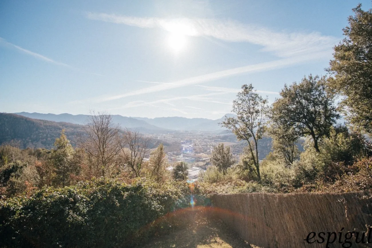 Casa moderna  de 375 m2 con vistas a Olot de 4 habitaciones y 2500m2 de parcela
