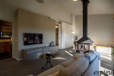 Casa moderna  de 375 m2 con vistas a Olot de 4 habitaciones y 2500m2 de parcela