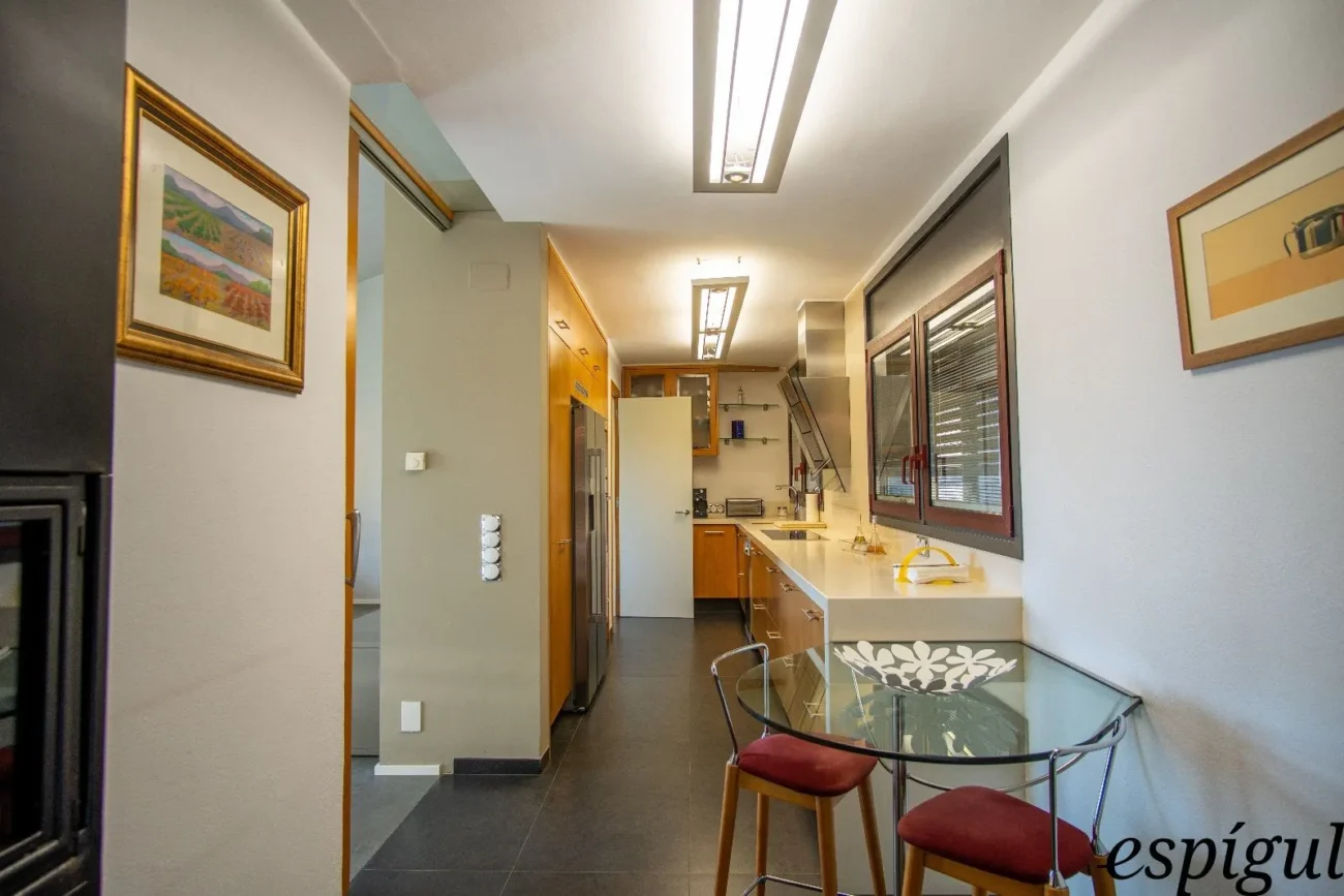 Casa moderna  de 375 m2 con vistas a Olot de 4 habitaciones y 2500m2 de parcela