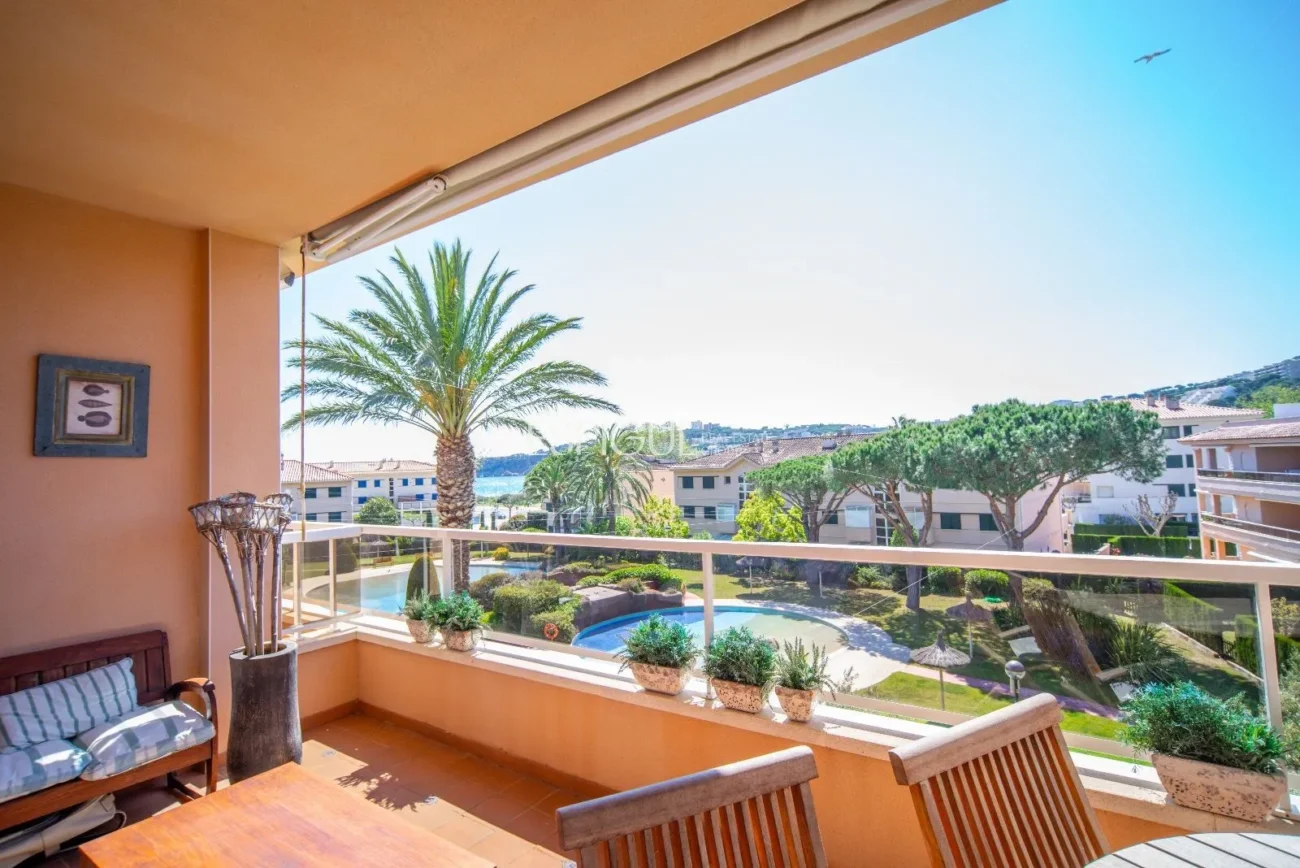 Dúplex con piscina vista al mar S’Agaró