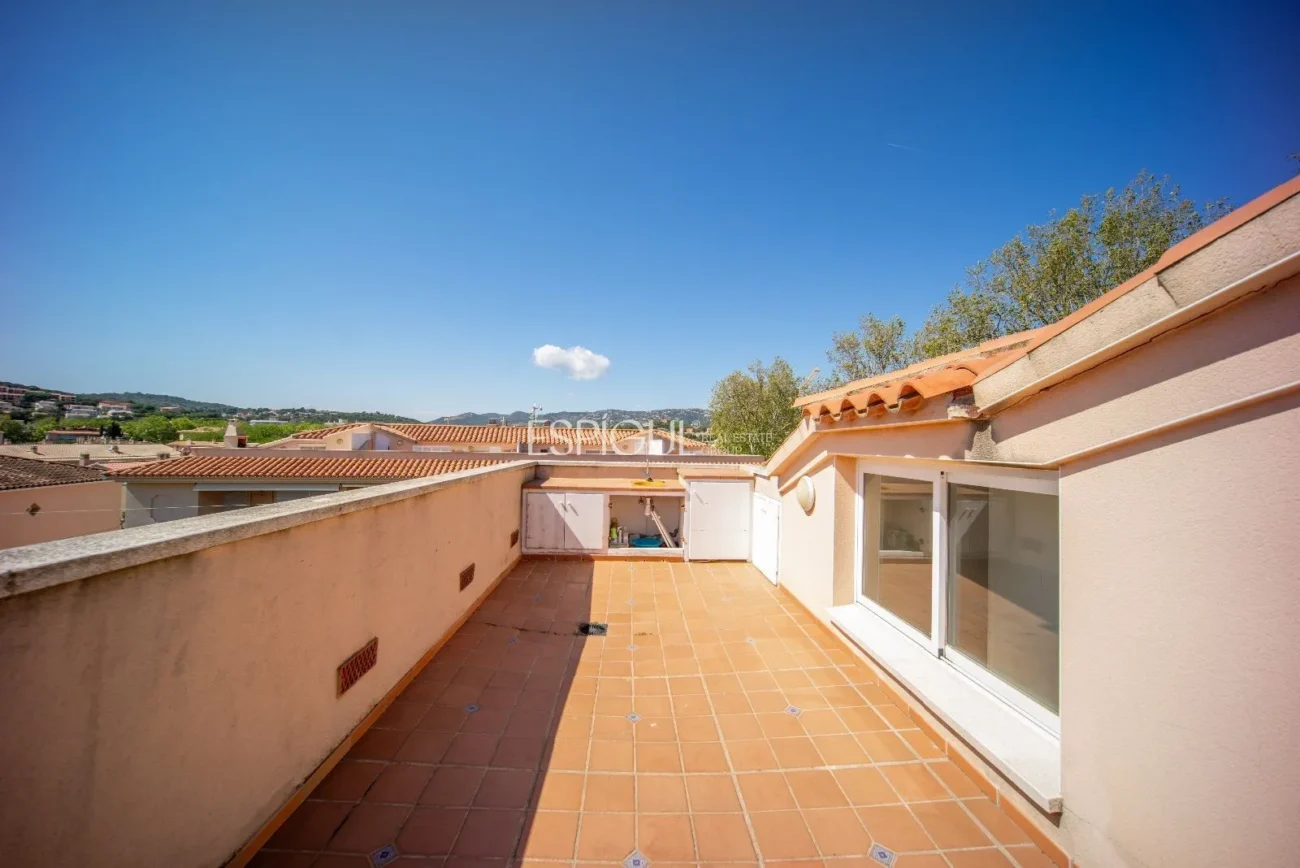 Dúplex con piscina vista al mar S’Agaró