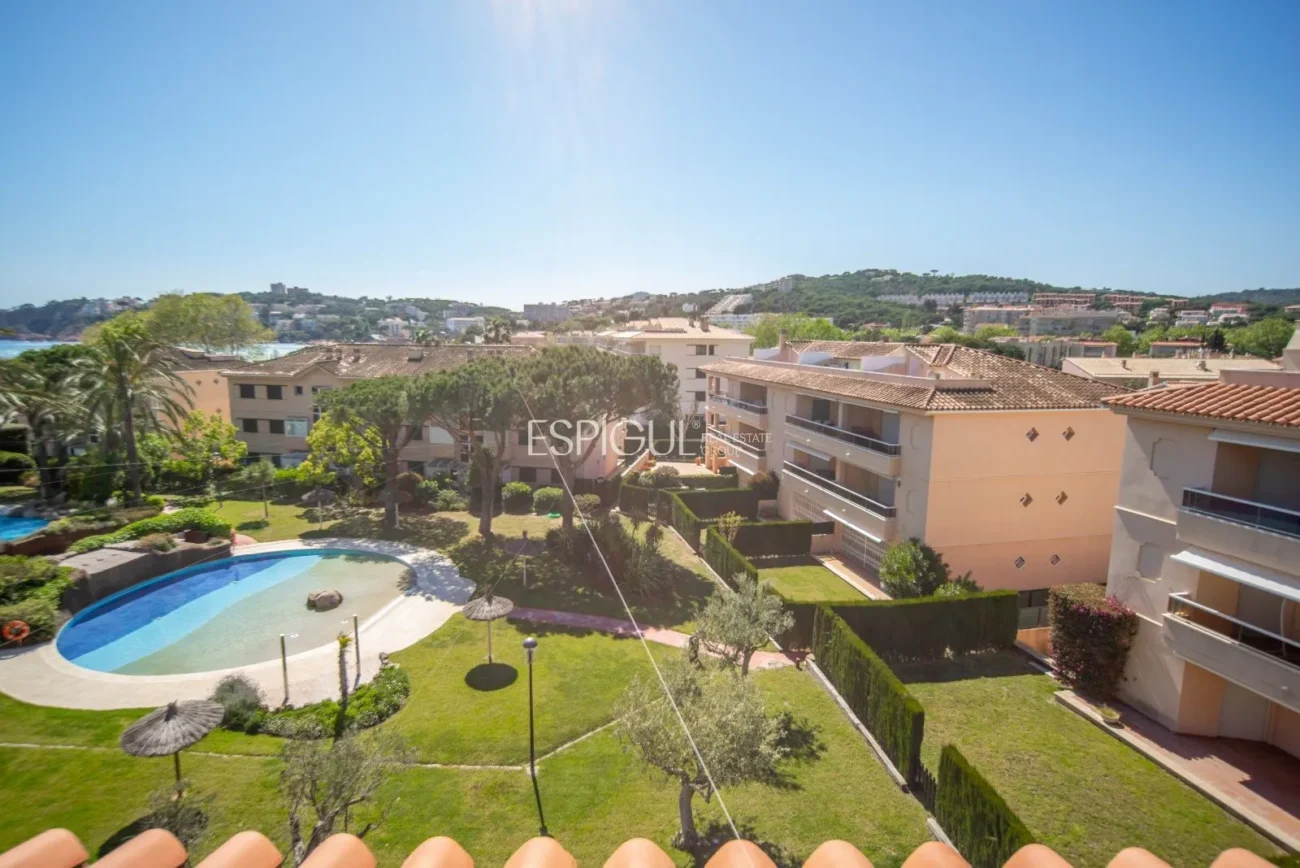 Dúplex con piscina vista al mar S’Agaró