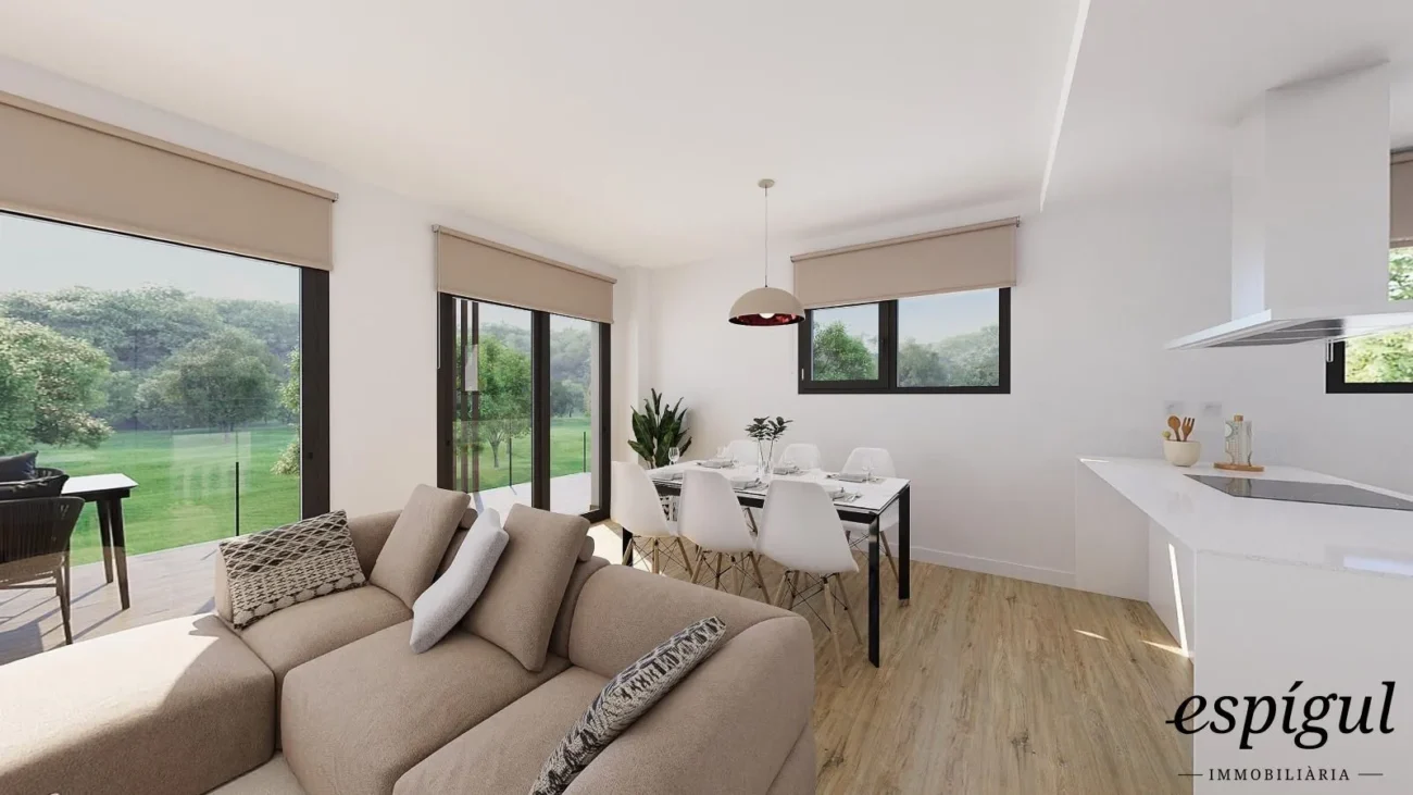 Estrena baix de dos habitacions i terrassa a Domeny – Girona