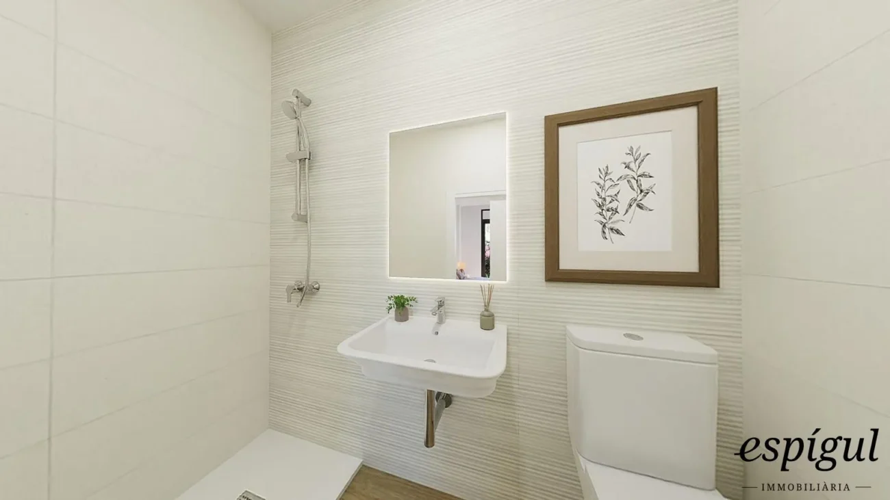 Estrena baix de dos habitacions i terrassa a Domeny – Girona