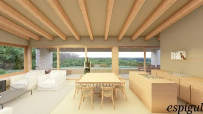 Exclusiu habitatge d’obra nova a Begur amb disseny modern i vistes espectaculars