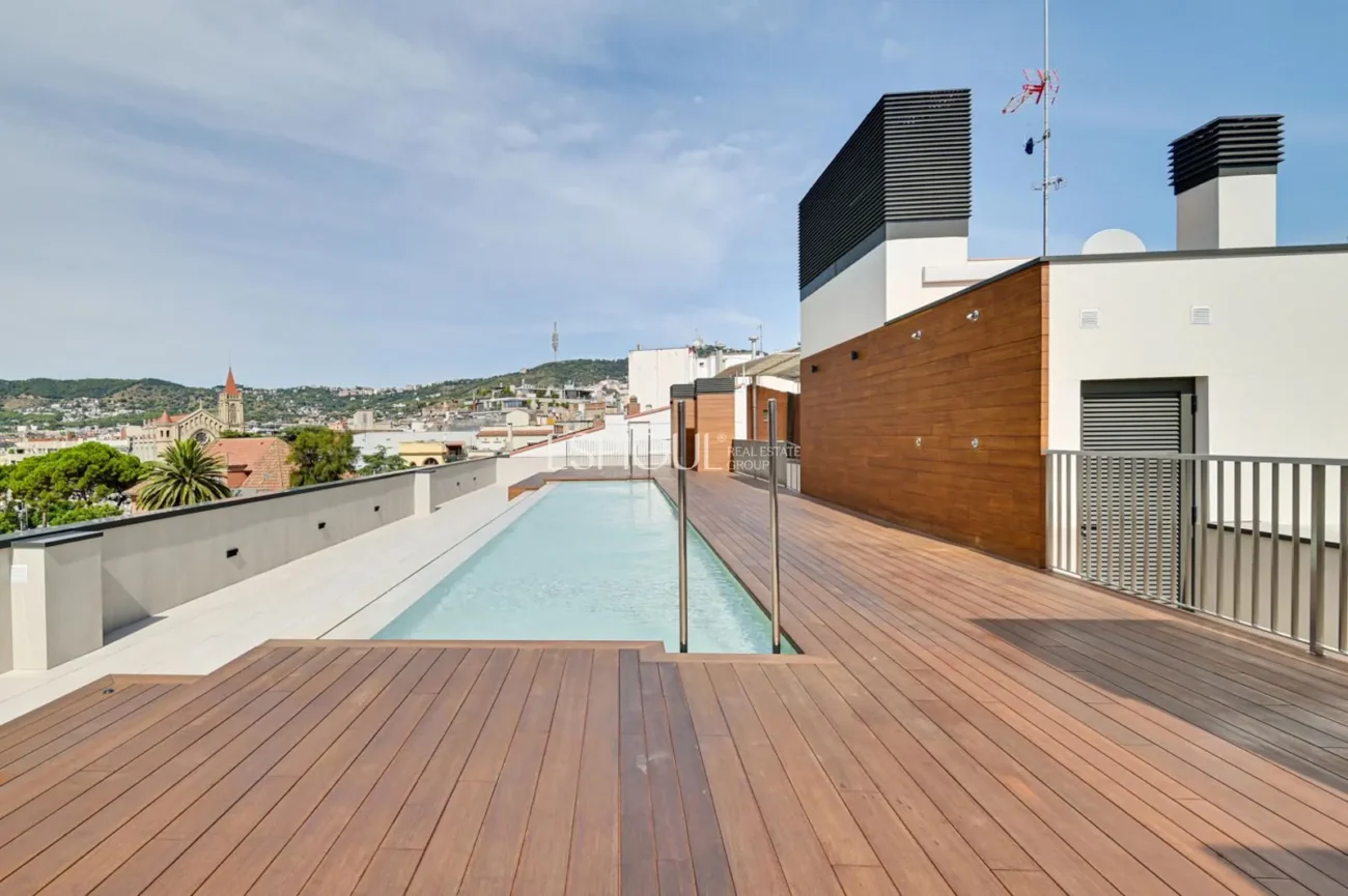 Exclusive new-build apartment with 142 m² of outdoor space in Sant Gervasi-Galvany