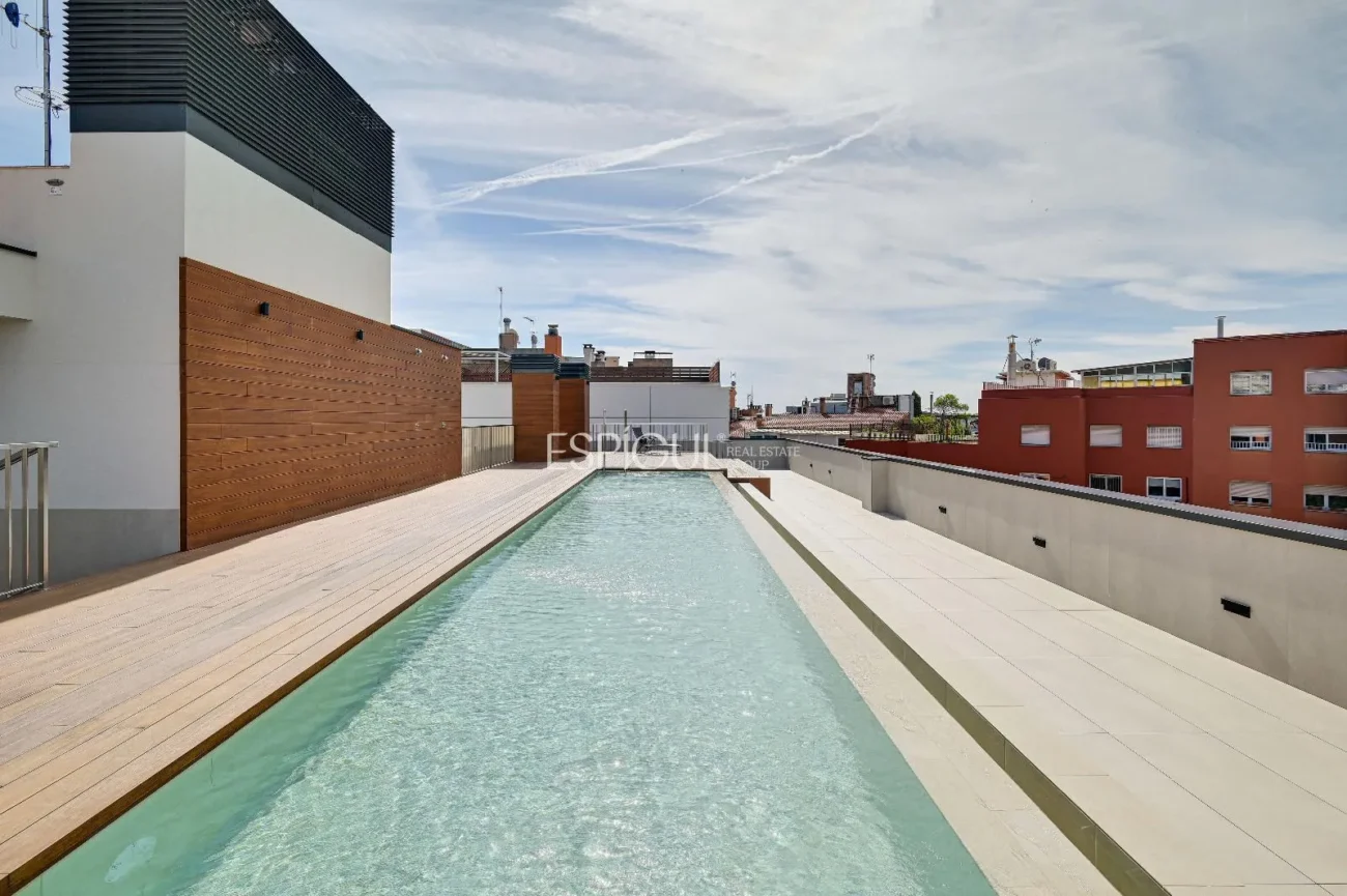 Appartement exclusif de construction neuve avec terrasse de 16 m² à Sant Gervasi-Galvany