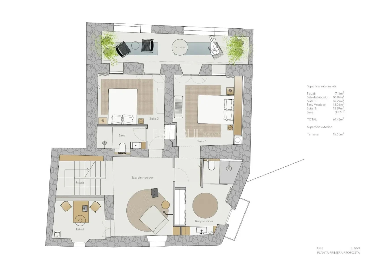 Charmantes Stadthaus mit Garten und Garage im Herzen von Gualta