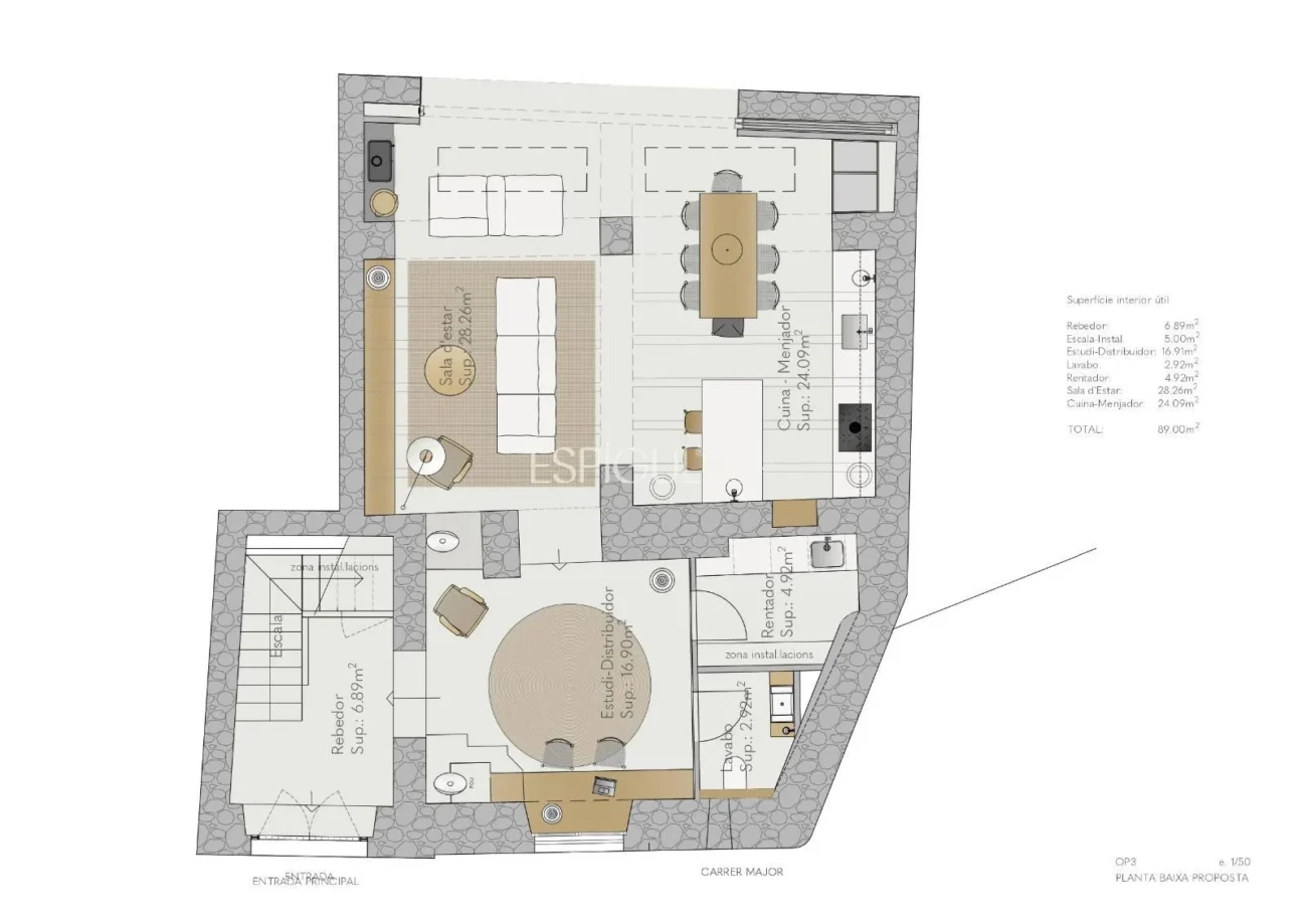 Charmantes Stadthaus mit Garten und Garage im Herzen von Gualta