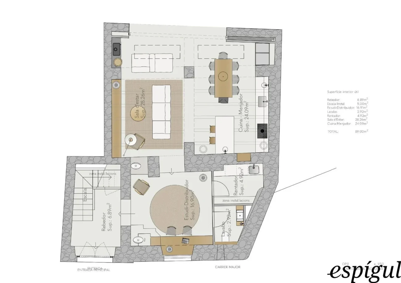 Encantadora casa de pueblo con jardín y garaje en el corazón de Gualta