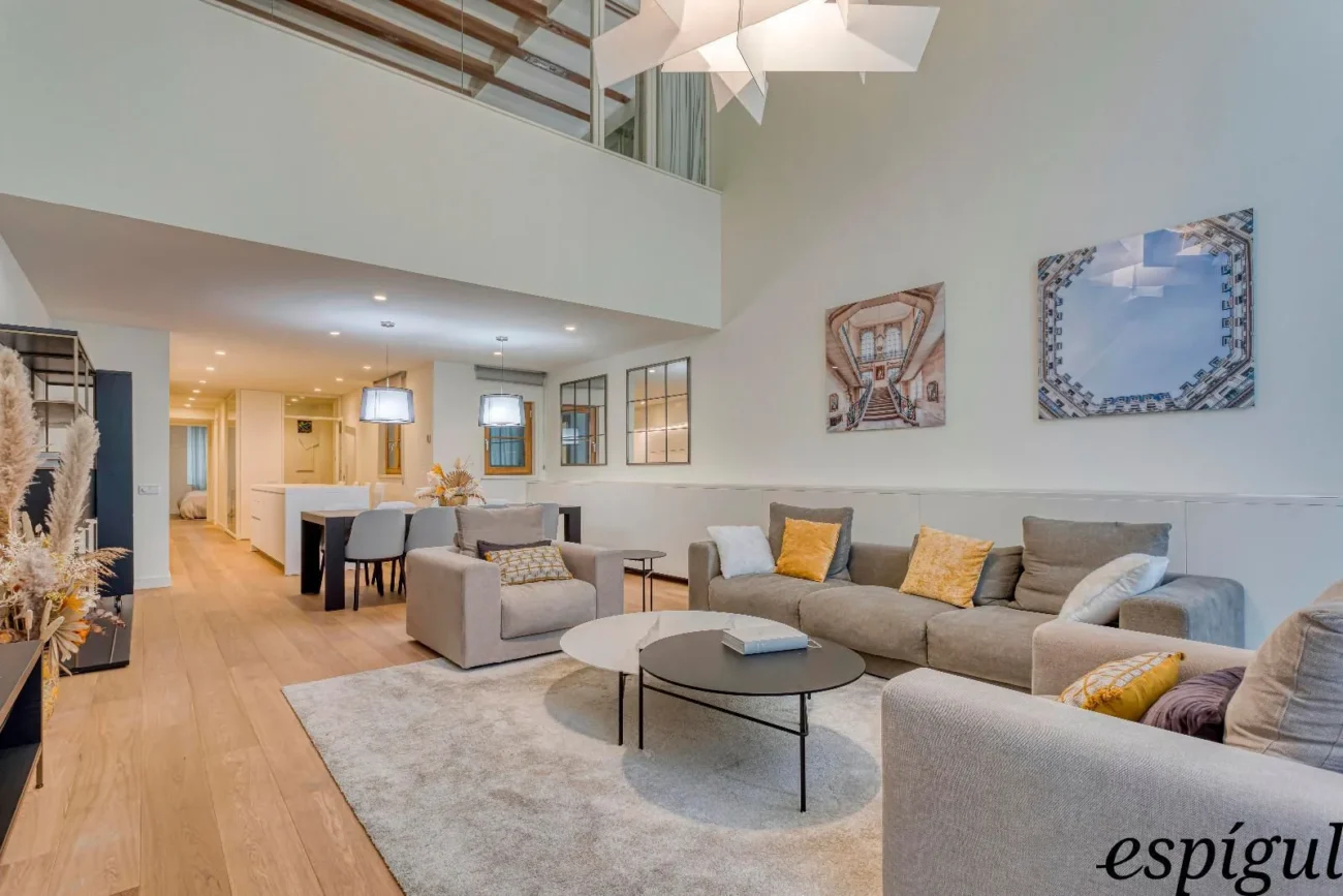 Fantastique duplex avec jardin privé