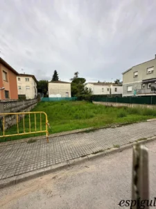 Plot of 355 square meters in Caldes de Malavella