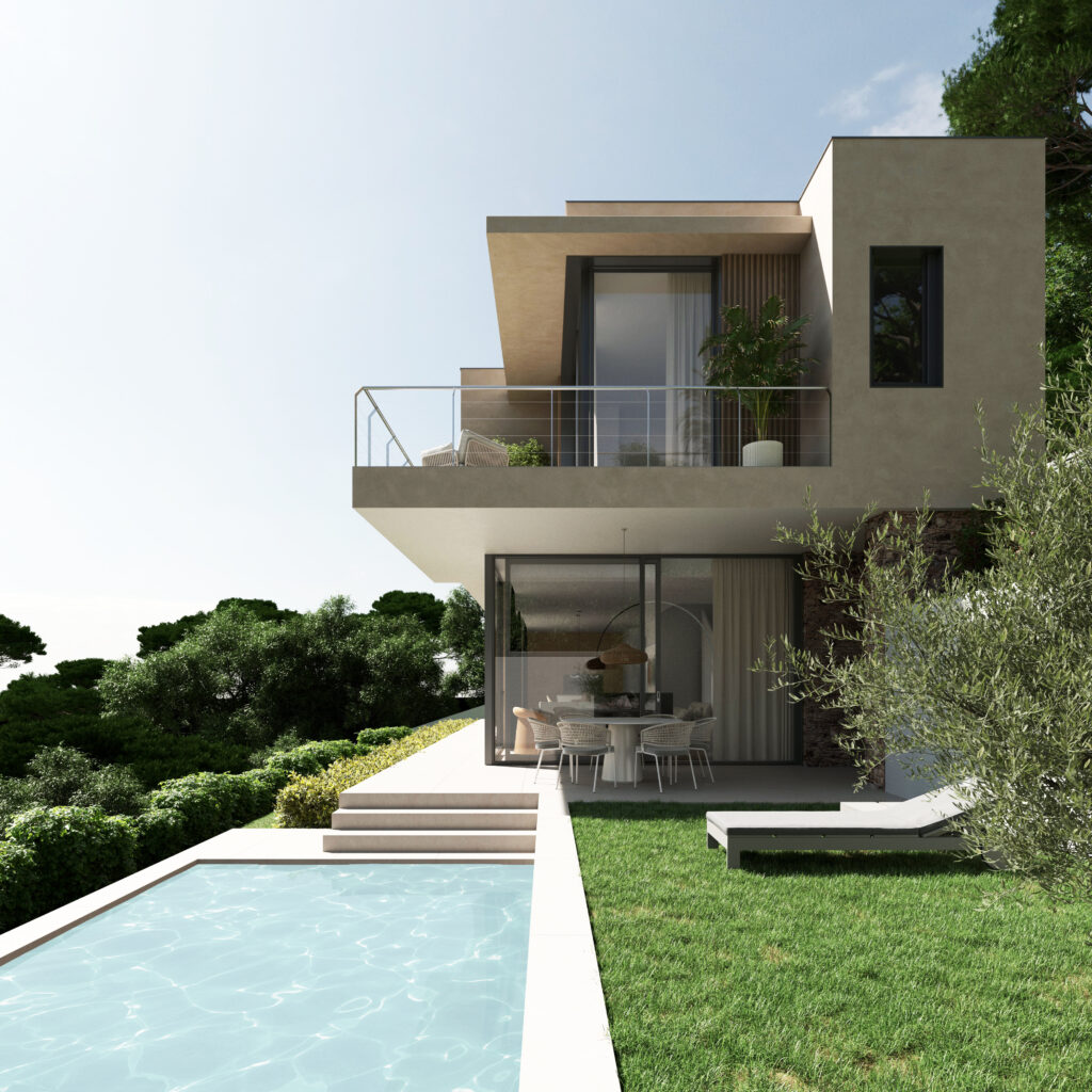 Maisons de luxe exclusives à Begur avec jardin et piscine