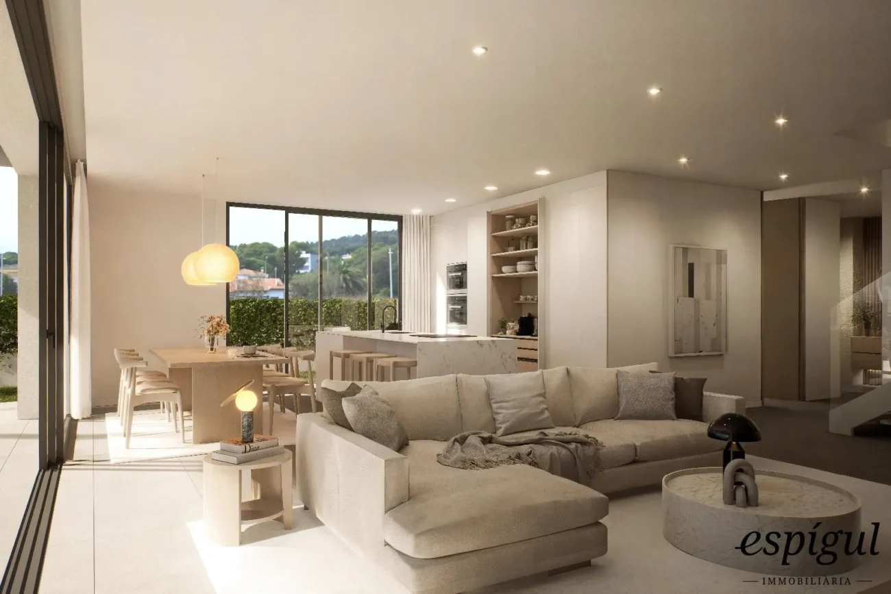 Obra nueva en S’Agaró. Villa de lujo pareada