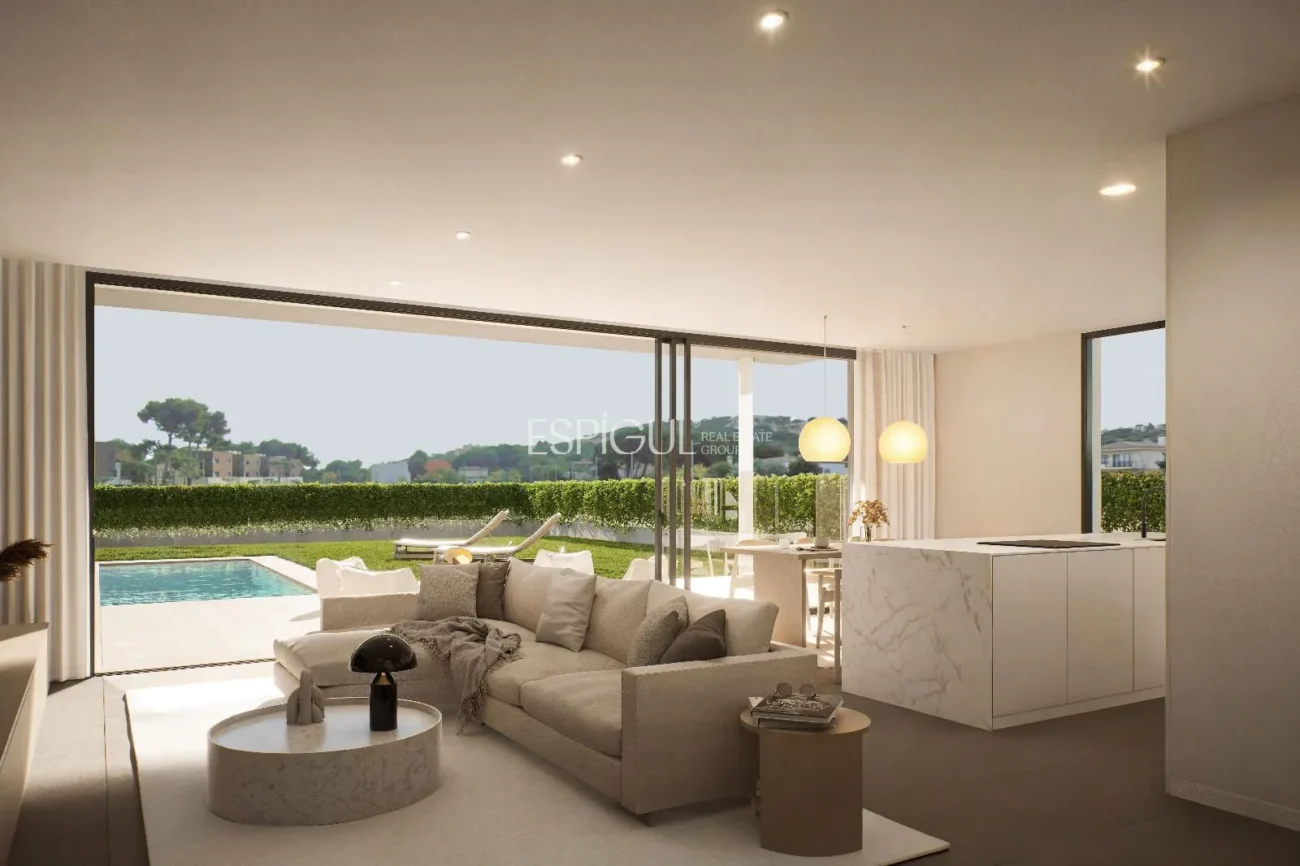 New construction in S’Agaró. Semi-detached luxury villa