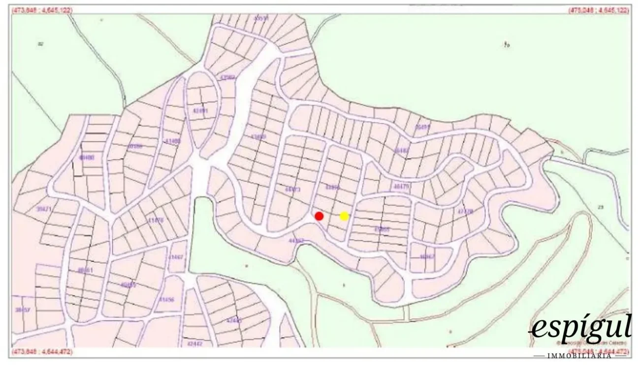 Parcel·la de 847 metres quadrats situada a Bescanó