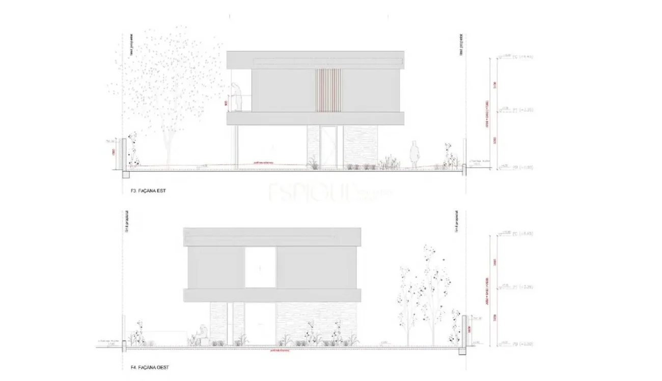 Casa de nueva construcción a pocos pasos del mar y el puerto deportivo