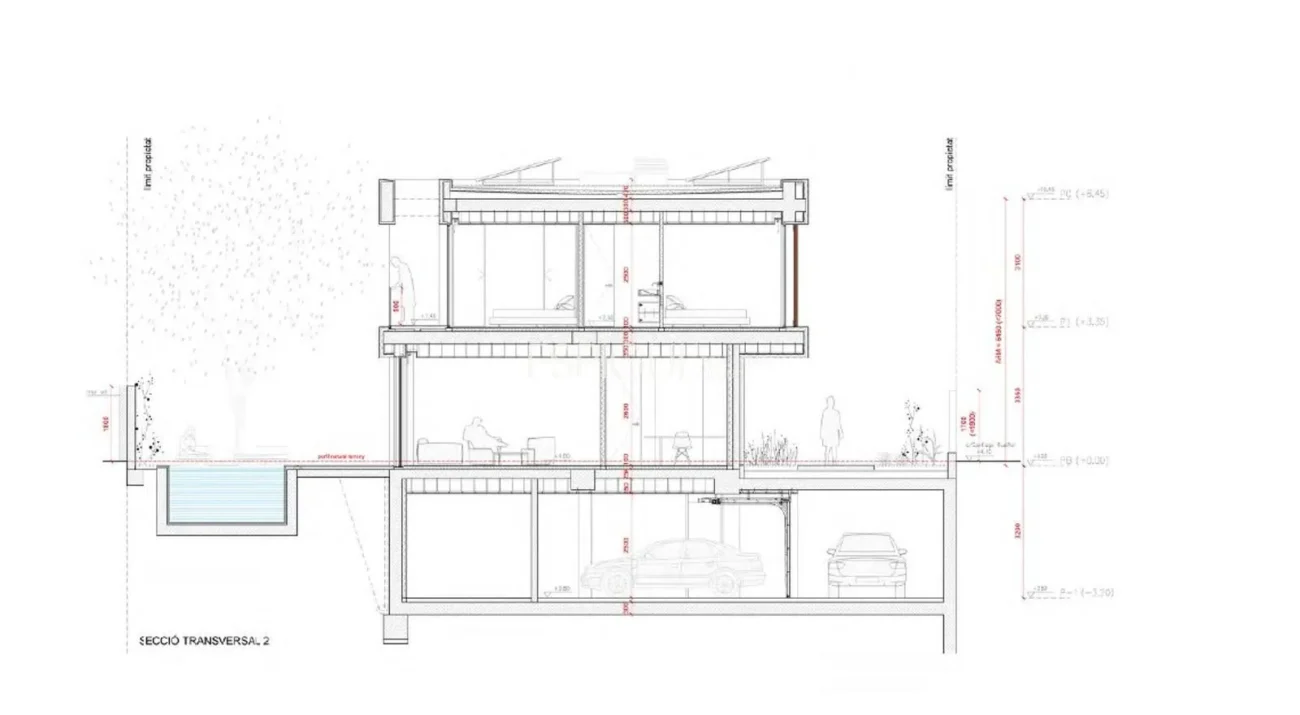Casa de nueva construcción a pocos pasos del mar y el puerto deportivo
