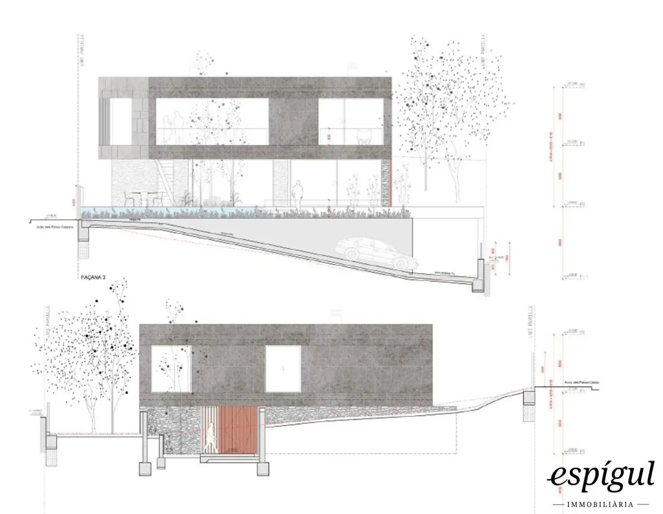 Casa d’obra nova d’última generació a Sant Berger, Teià