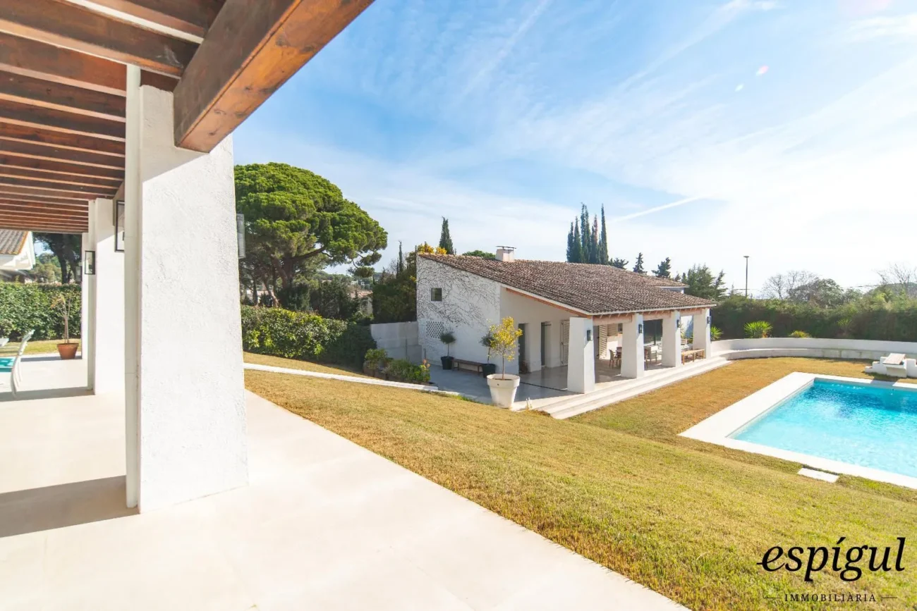 Exclusiva casa restaurada amb grans qualitats al golf de Sant Andreu de Llavaneres