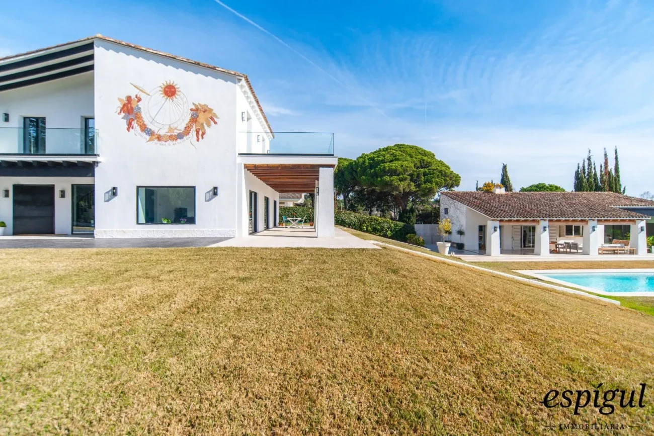 Exclusiva casa restaurada amb grans qualitats al golf de Sant Andreu de Llavaneres
