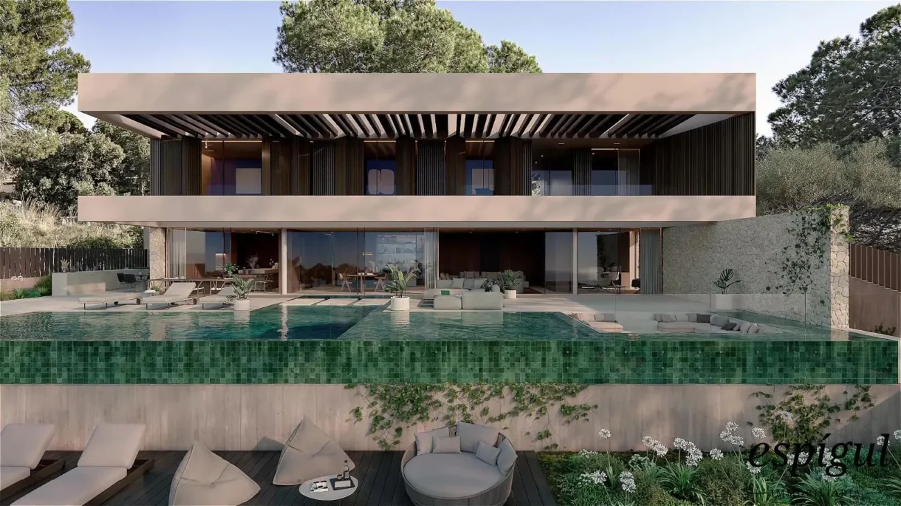 Villa de luxe exclusive à Supermaresme : élégance, confort et intimité dans un cadre unique