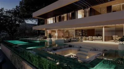 Villa de luxe exclusive à Supermaresme : élégance, confort et intimité dans un cadre unique