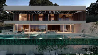 Villa de luxe exclusive à Supermaresme : élégance, confort et intimité dans un cadre unique