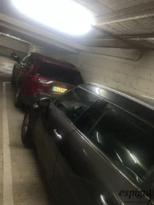 Double parking on Calle Pare Coll
