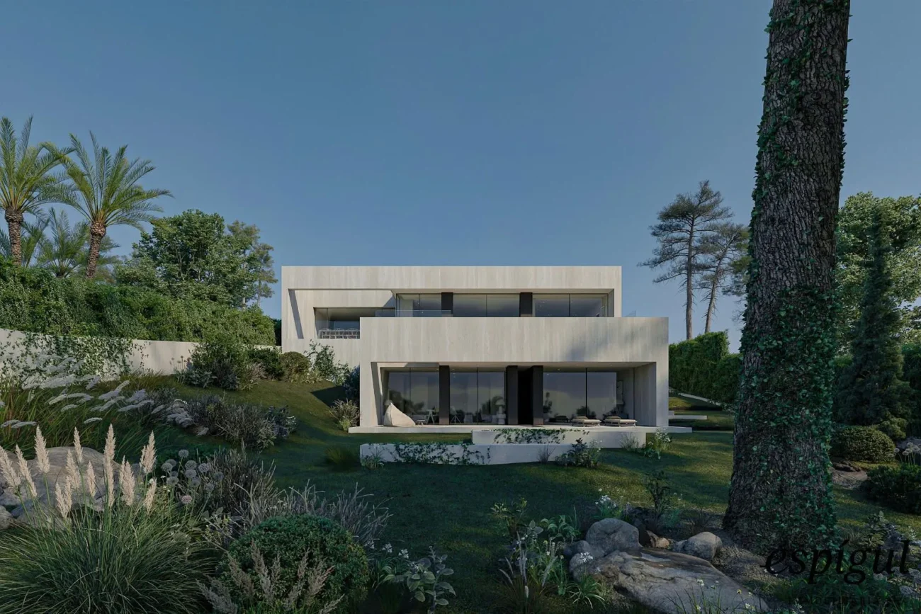 Una obra maestra de arquitectura contemporánea y minimalista