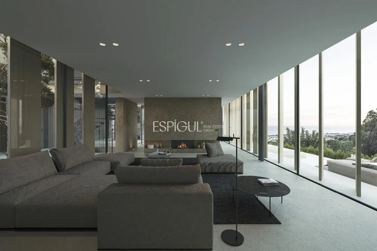 Vistes panoràmiques al mar i luxe en estat pur a la costa del Maresme