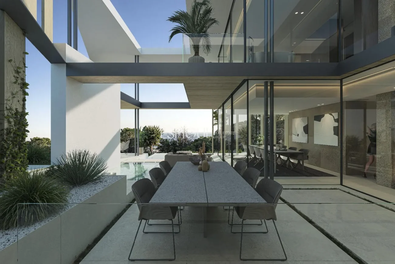 Vistes panoràmiques al mar i luxe en estat pur a la costa del Maresme