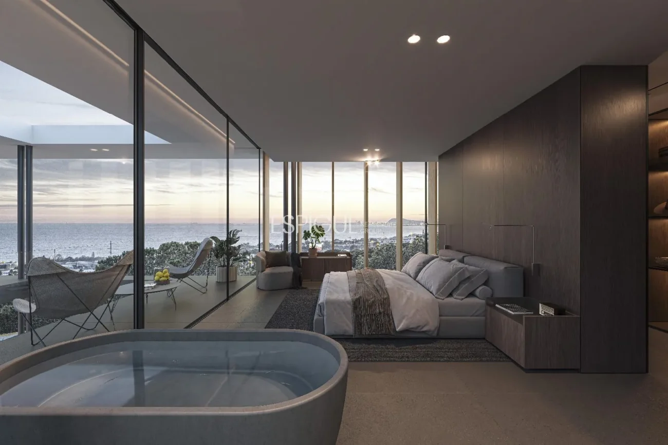 Vistes panoràmiques al mar i luxe en estat pur a la costa del Maresme