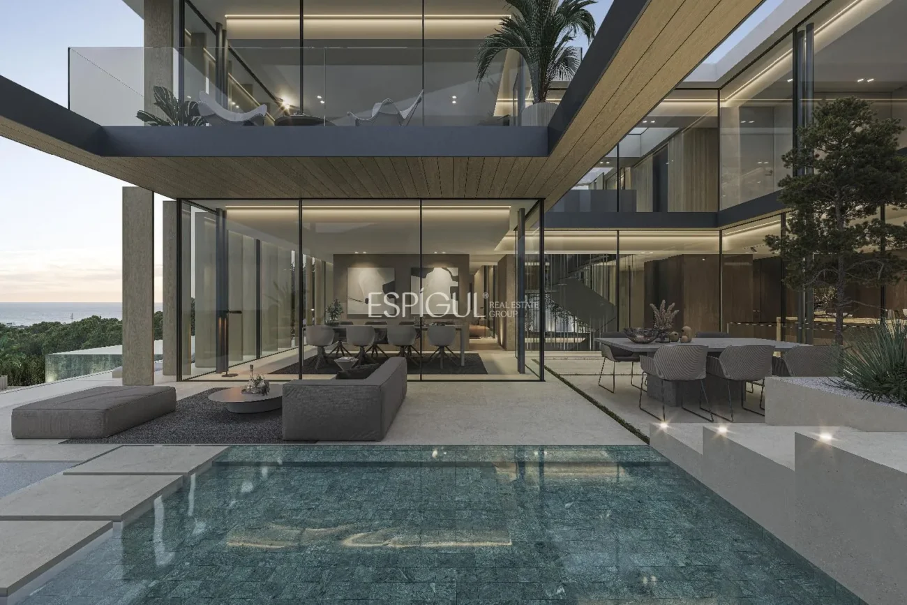 Vistes panoràmiques al mar i luxe en estat pur a la costa del Maresme