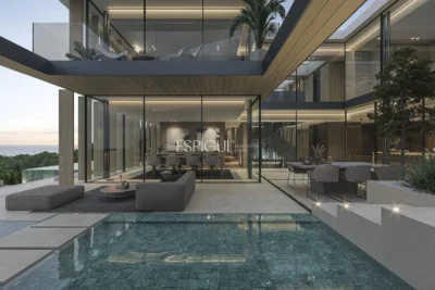 Vistes panoràmiques al mar i luxe en estat pur a la costa del Maresme