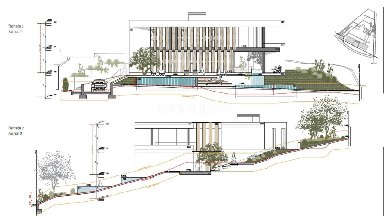 Vistes panoràmiques al mar i luxe en estat pur a la costa del Maresme