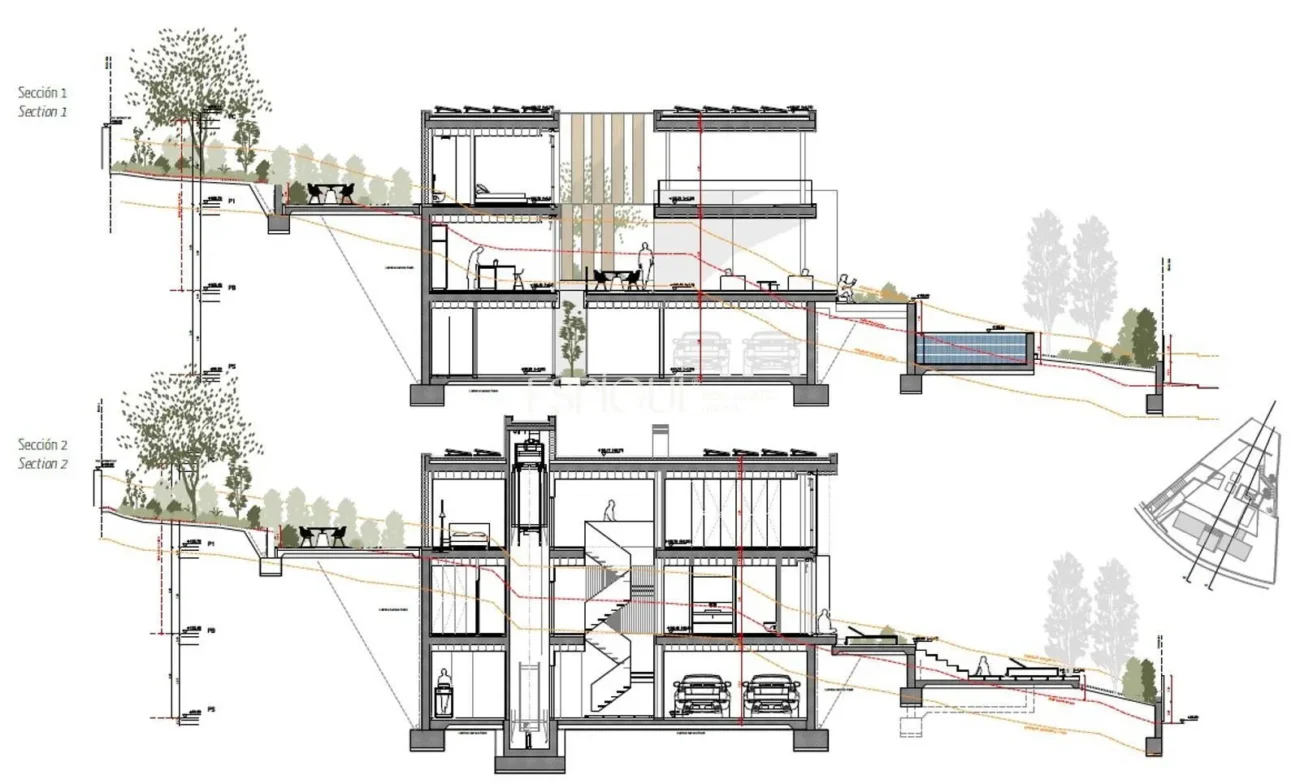 Vistes panoràmiques al mar i luxe en estat pur a la costa del Maresme