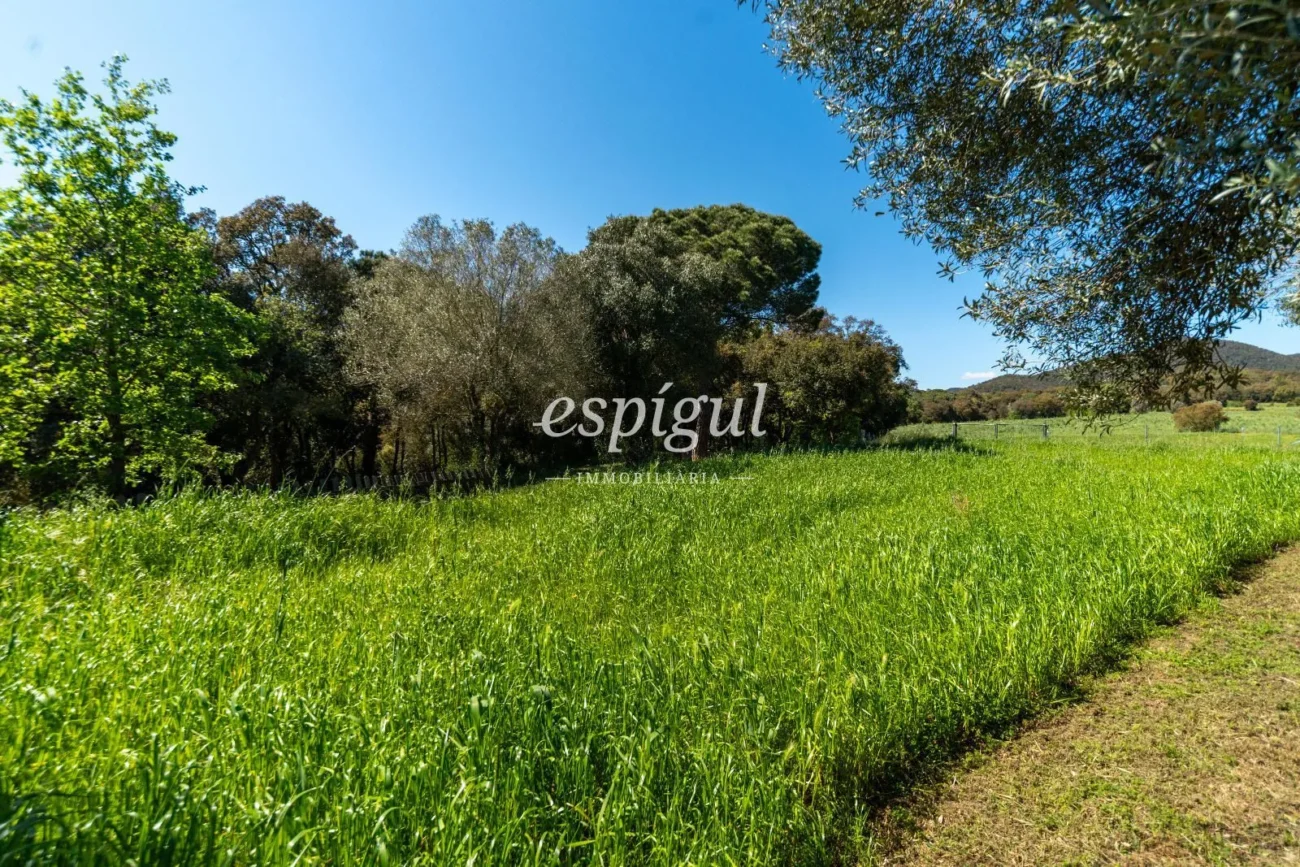 Masía catalana en Santa Cristina