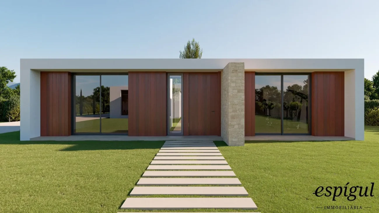 Xalet d’Obra nova en venda en el Golf Masia Bach en una sola planta de 440 m², en una parcel·la de 1.800 m²