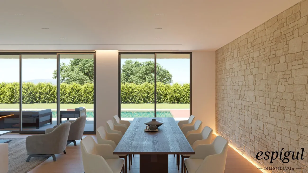 Xalet d’Obra nova en venda en el Golf Masia Bach en una sola planta de 440 m², en una parcel·la de 1.800 m²