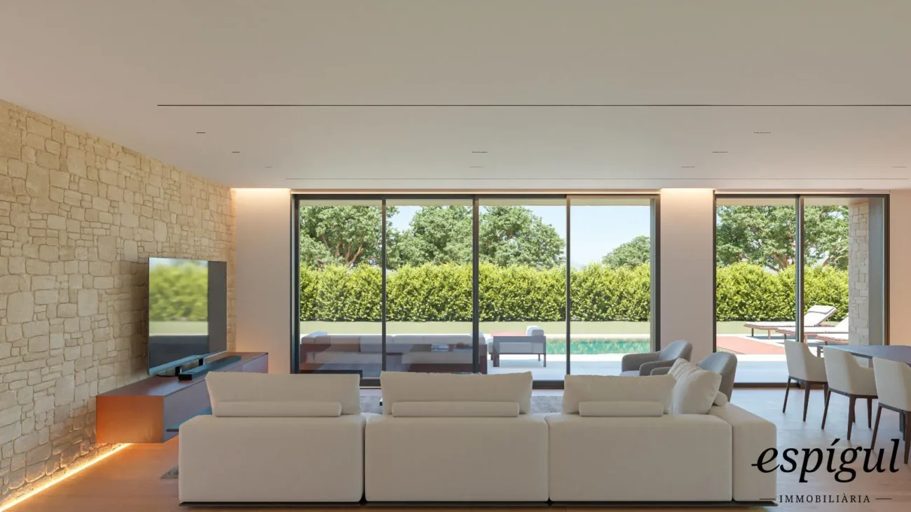Xalet d’Obra nova en venda en el Golf Masia Bach en una sola planta de 440 m², en una parcel·la de 1.800 m²