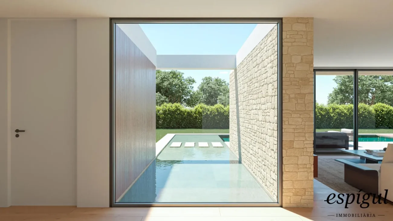 Xalet d’Obra nova en venda en el Golf Masia Bach en una sola planta de 440 m², en una parcel·la de 1.800 m²