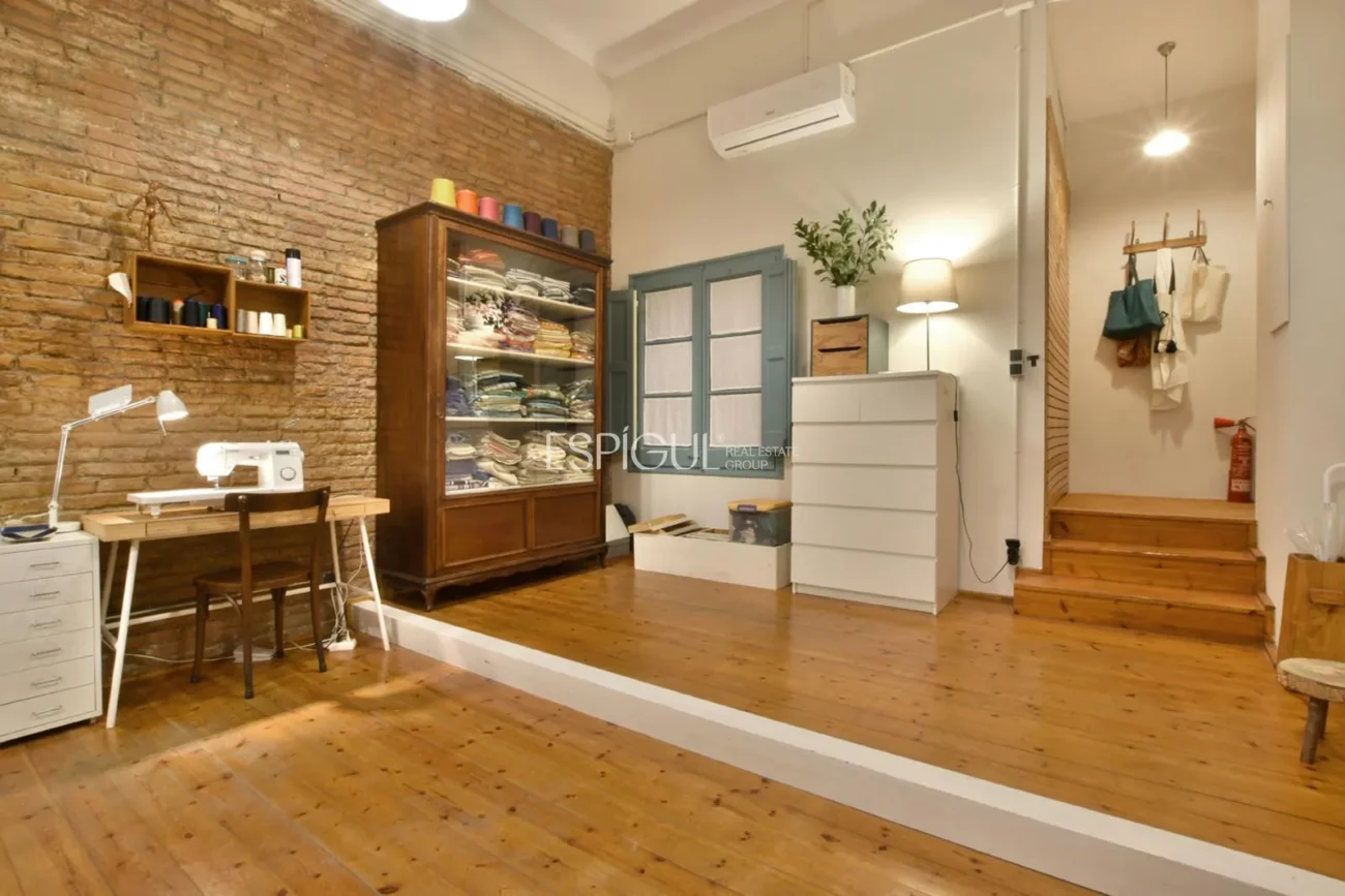 Estudio con identidad propia en calle Muntaner