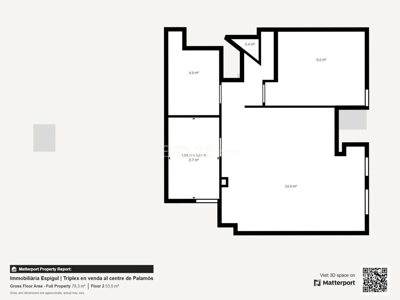 Триплекс в самом центре Паламоса