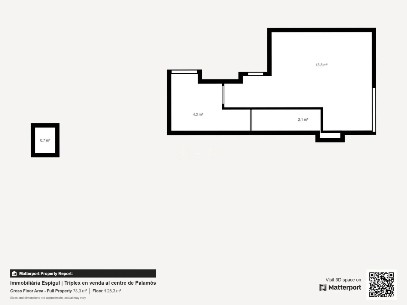 Триплекс в самом центре Паламоса