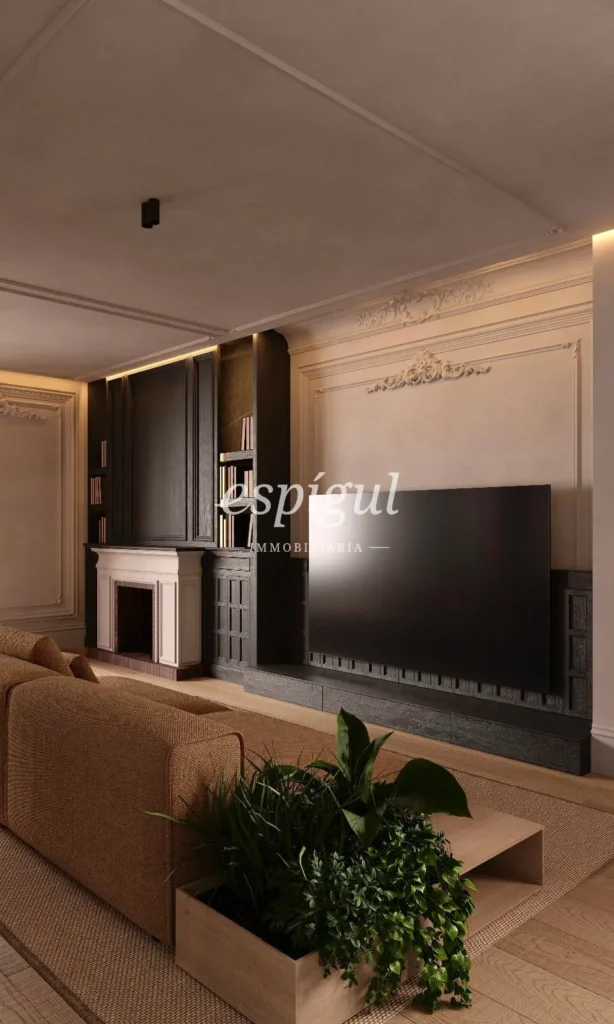 Penthouse for sale with terrace on Muntaner Street, Barcelona