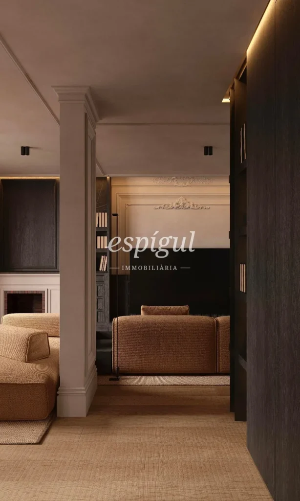 Penthouse for sale with terrace on Muntaner Street, Barcelona