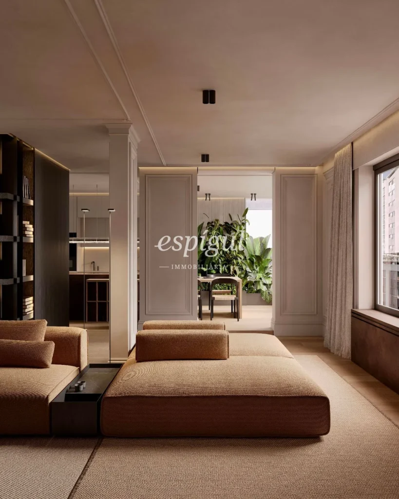 Penthouse for sale with terrace on Muntaner Street, Barcelona
